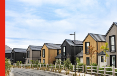 Housing in an alpine town