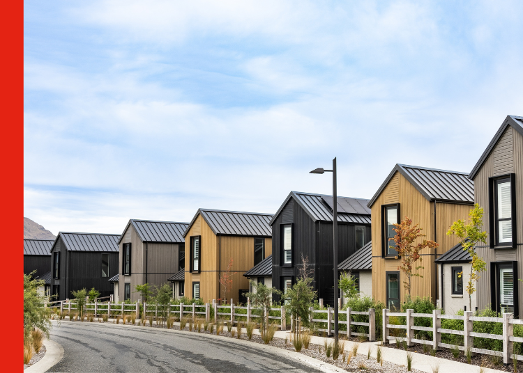 Housing in an alpine town